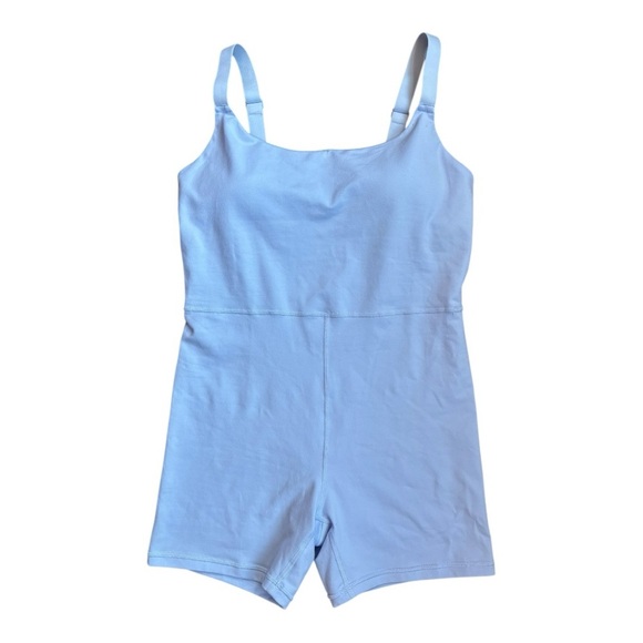 Offline By Aerie The Hugger Scoop Neck Unitard Romper Size M Baby Blue - Picture 8 of 8